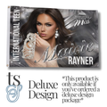 Deluxe Custom Pageant Flag