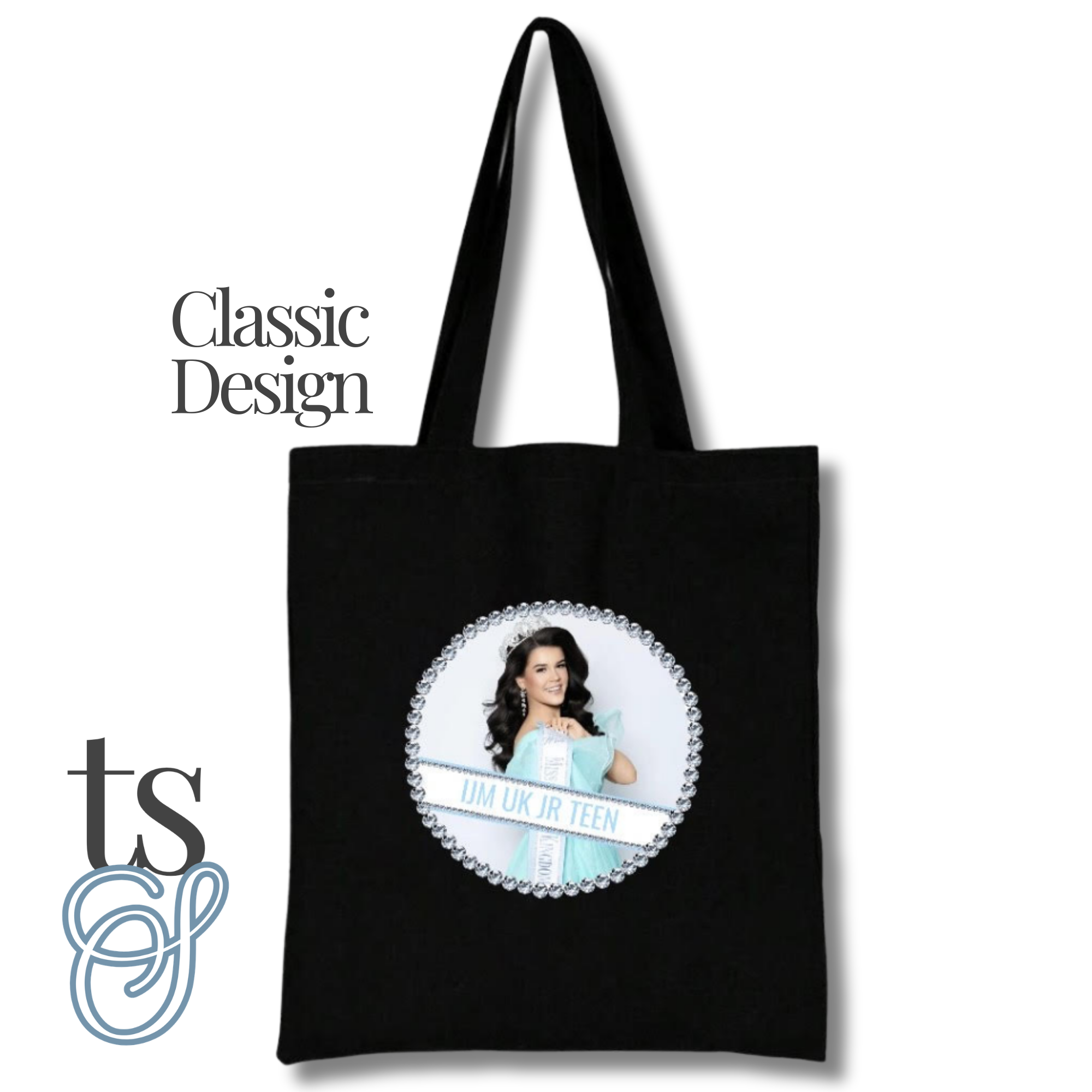 Custom Tote Bag – Classic Sash or Deluxe Design Print