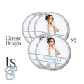 Custom Badge (Pack Of 5) - Classic Sash or Deluxe Design Print