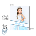 High Quality Poster (50cmx70cm) - Classic Sash or Deluxe Design Print